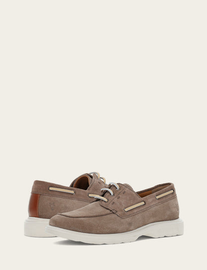 Men's Driftwood Connor Boat Shoe Driftwood - Frye