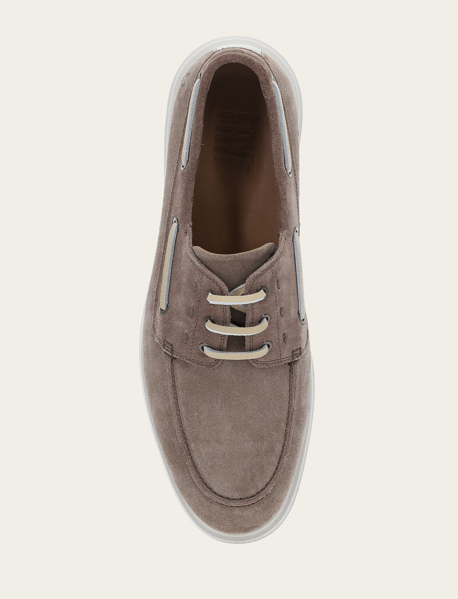Men's Driftwood Connor Boat Shoe Driftwood - Frye