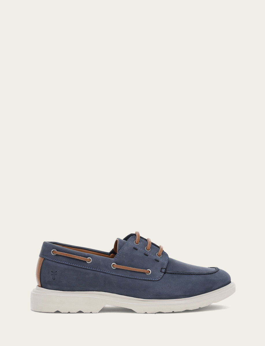 Men's Indigo Connor Boat Shoe Indigo - Frye