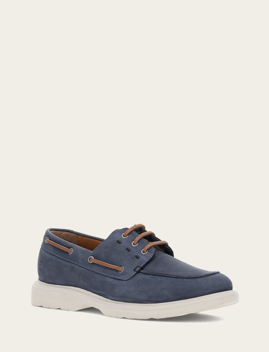 Men's Indigo Connor Boat Shoe Indigo - Frye