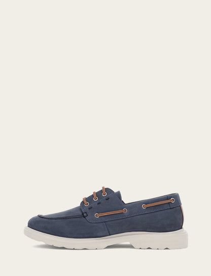 Men's Indigo Connor Boat Shoe Indigo - Frye