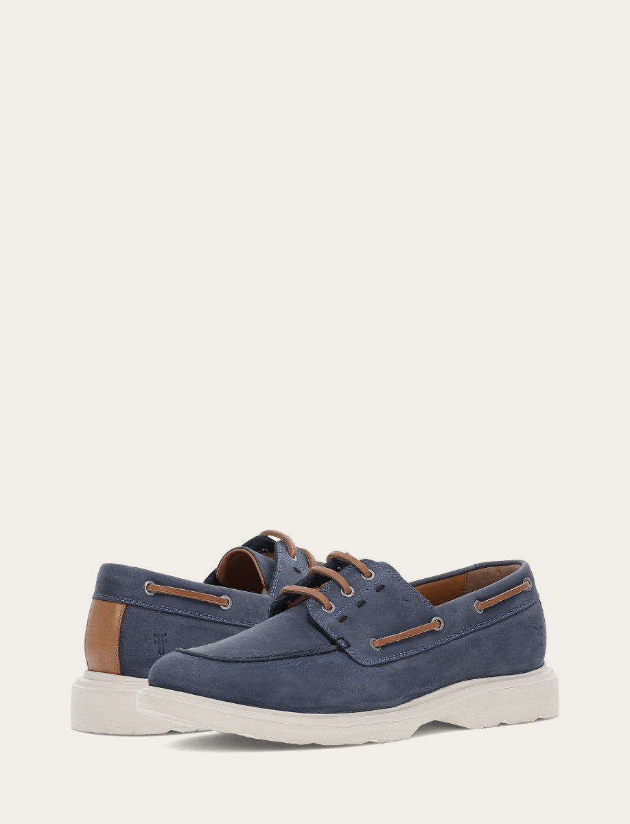 Men's Indigo Connor Boat Shoe Indigo - Frye