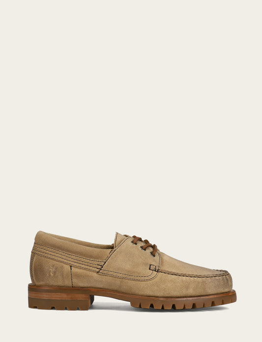 Men's Desert Hudson Campmoc Lug Loafers Desert - Frye