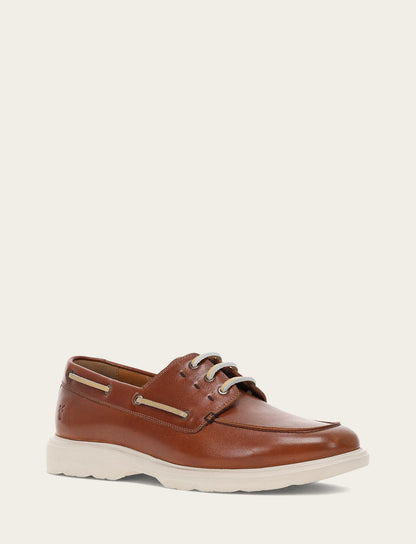 Men's Caramel Connor Boat Shoe Caramel - Frye