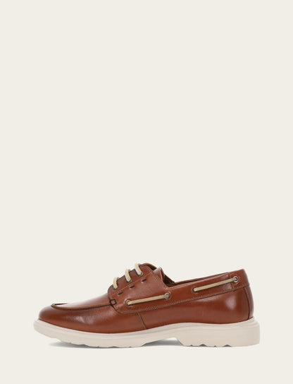 Men's Caramel Connor Boat Shoe Caramel - Frye