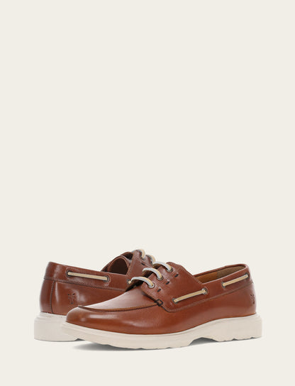 Men's Caramel Connor Boat Shoe Caramel - Frye