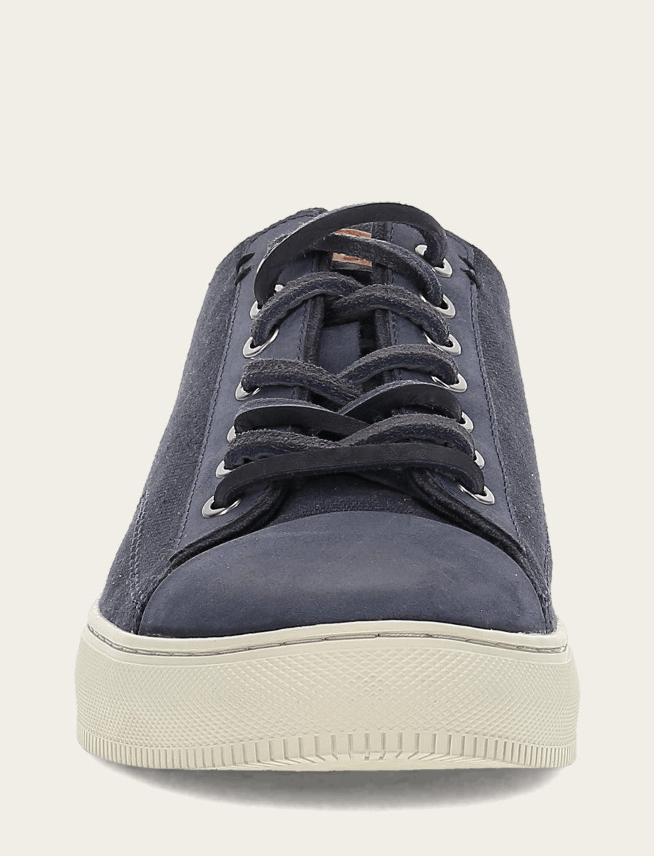 Men's Indigo Astor Cap Toe Low Lace Sneakers Indigo - Frye