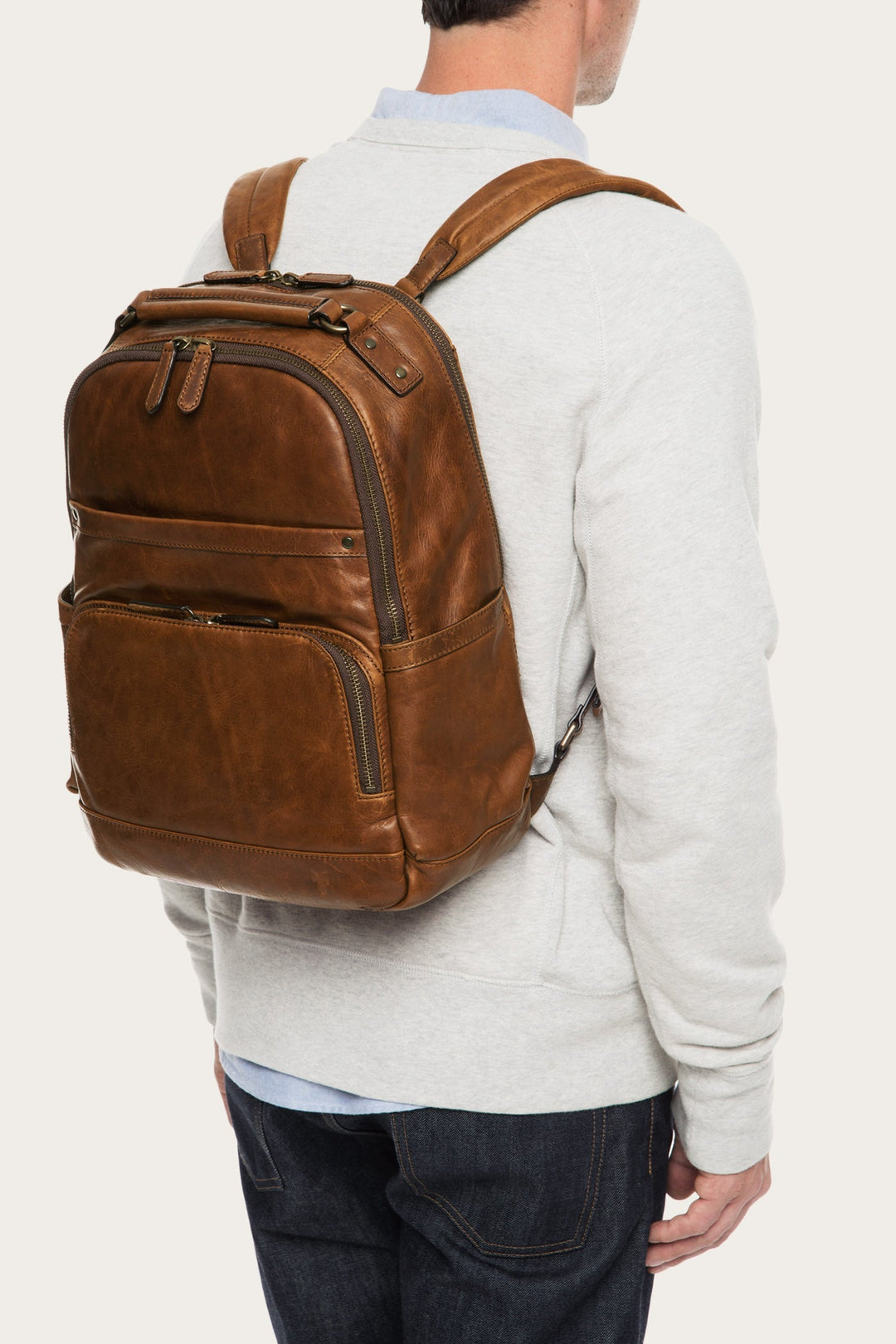 Logan Cognac Backpack Cognac - Frye