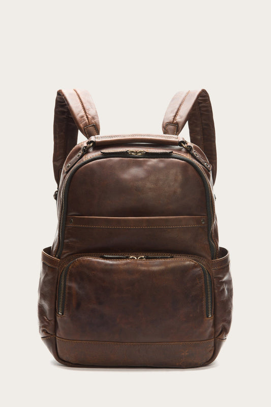 Logan Dark Brown Backpack Dark Brown - Frye