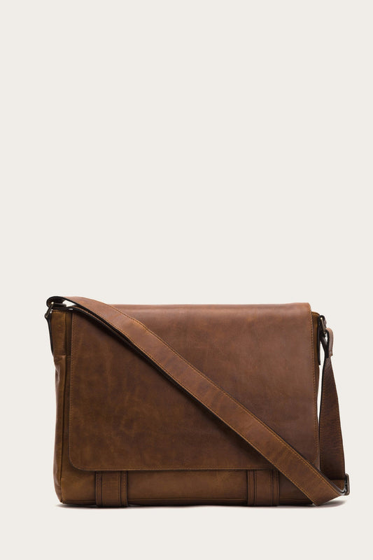 Logan Messenger Cognac - Frye