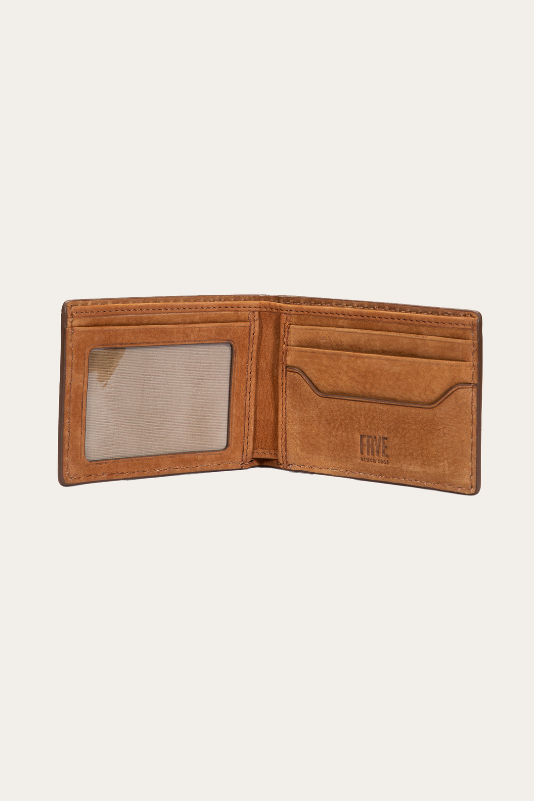 Logan Nubuck Cognac Money Clip Card Case Cognac - Frye
