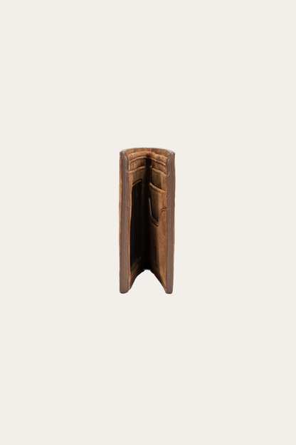 Logan Nubuck Cognac Money Clip Card Case Cognac - Frye