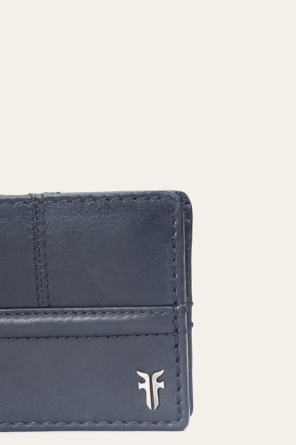 Nash Black Double Billfold Black - Frye