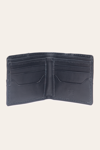 Nash Black Double Billfold Black - Frye