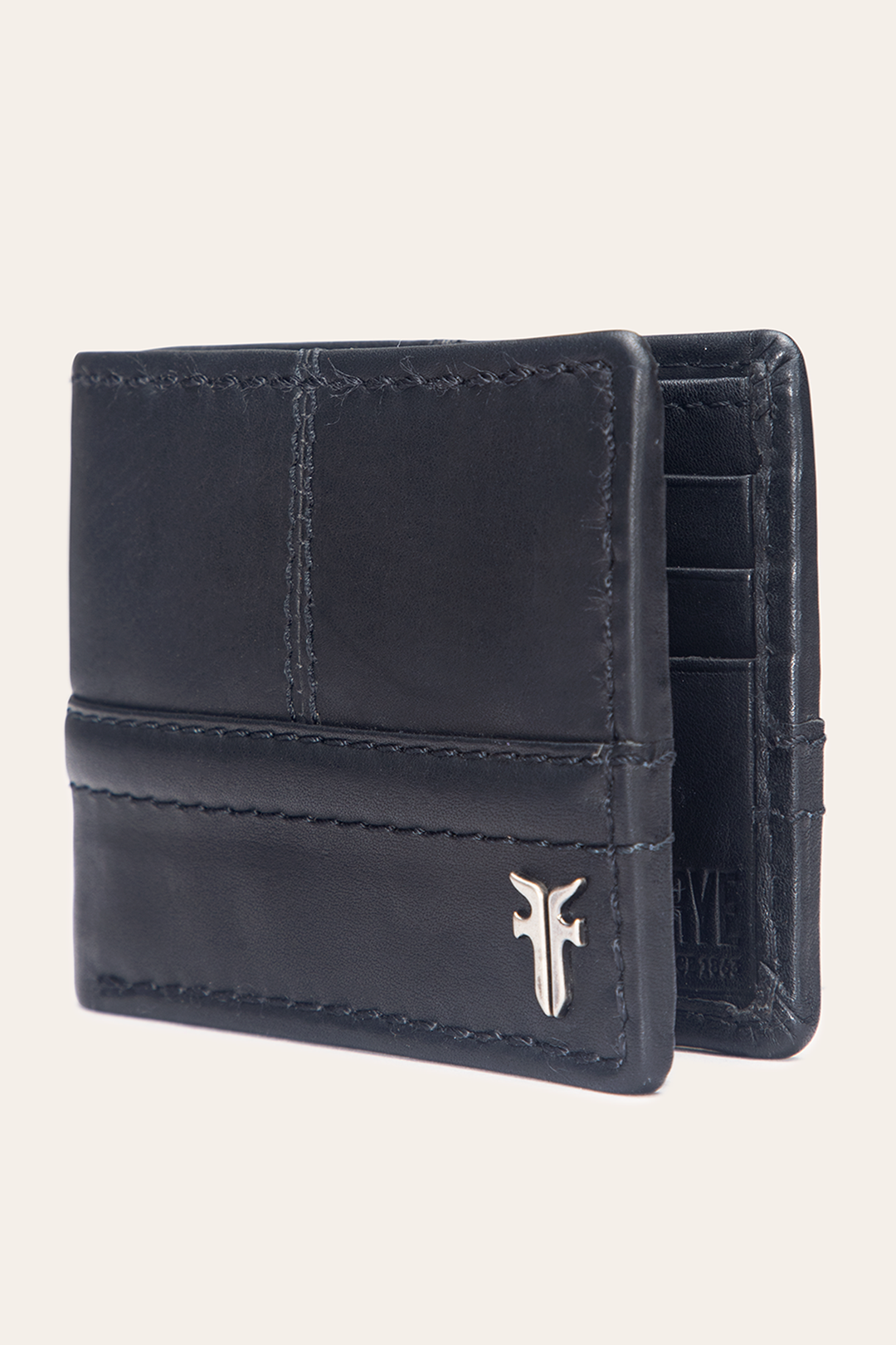 Nash Black Bifold With Foldout Cc Black - Frye