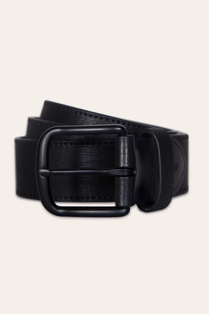 Men’s Black 38mm Coated Canvas Belt Black - Frye