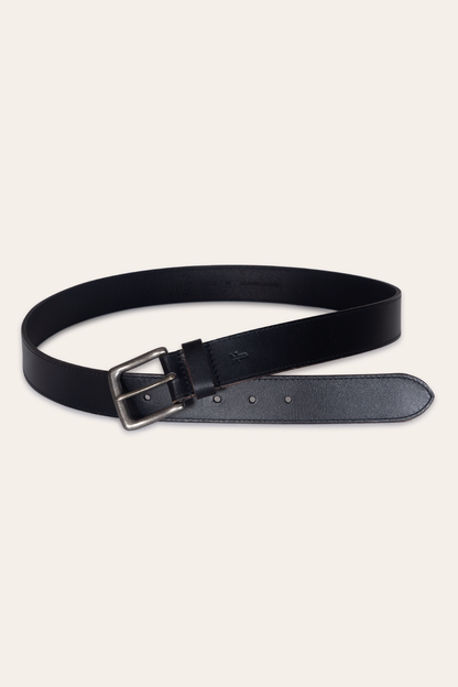 Men’s Black 35mm Pull Up Leather Belt Black - Frye