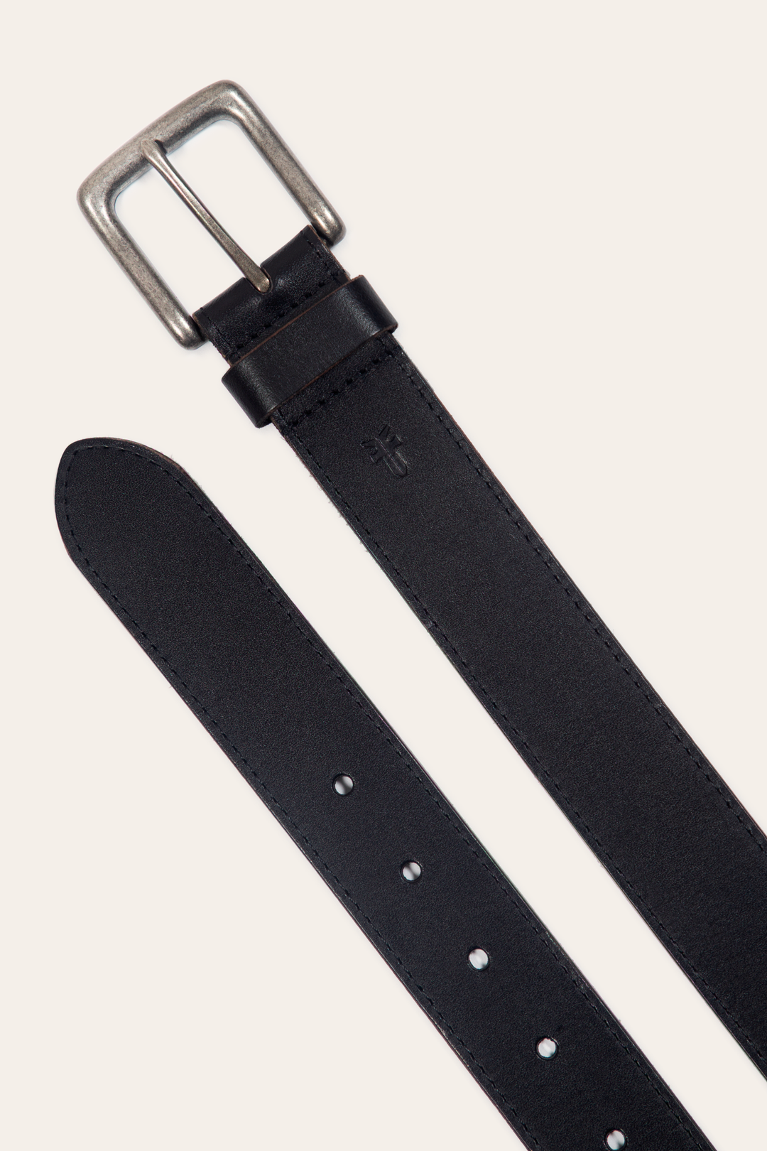 Men’s Black 35mm Pull Up Leather Belt Black - Frye
