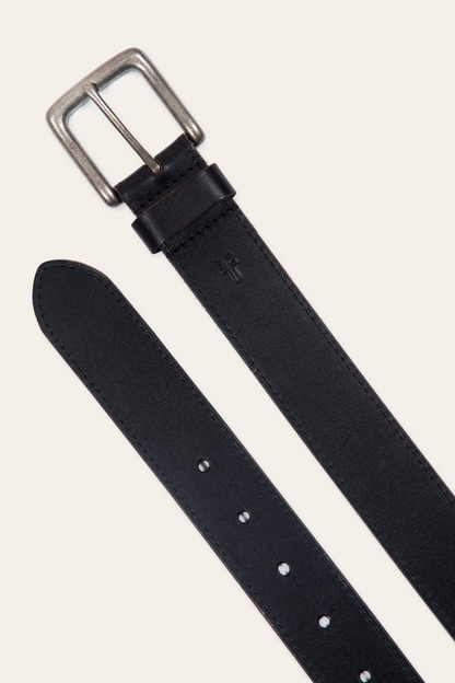 Men’s Black 35mm Pull Up Leather Belt Black - Frye