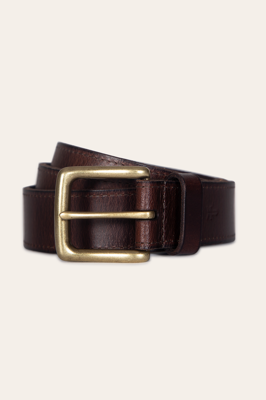 Men’s Brown 35mm Pull Up Leather Belt Brown - Frye