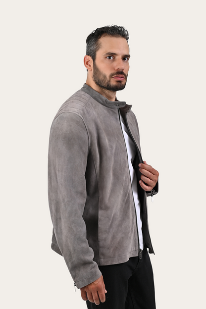 Gray Rhys Jacket Gray - Frye