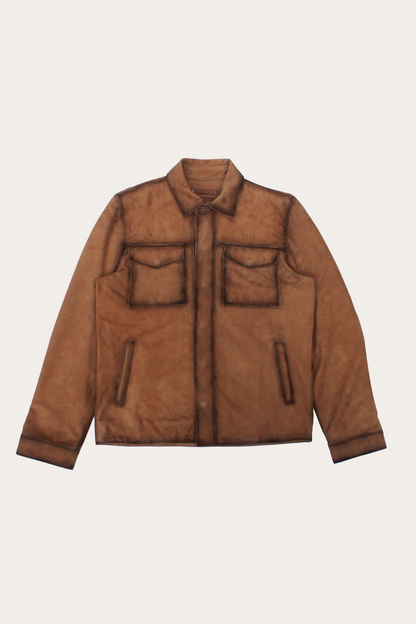 Light Brown Prescott Jacket Light Brown - Frye