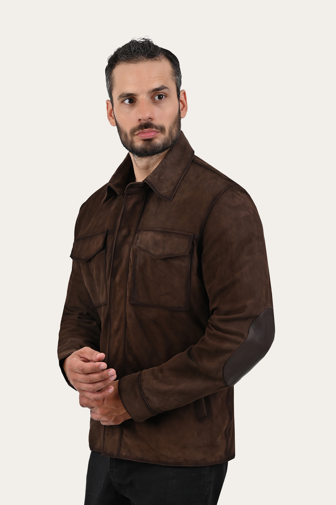 Dark Brown Prescott Jacket Dark Brown - Frye