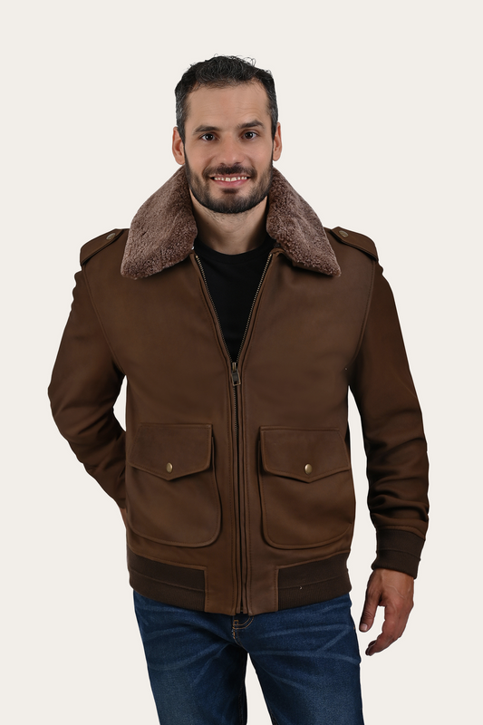 Brown Angus Jacket Brown - Frye