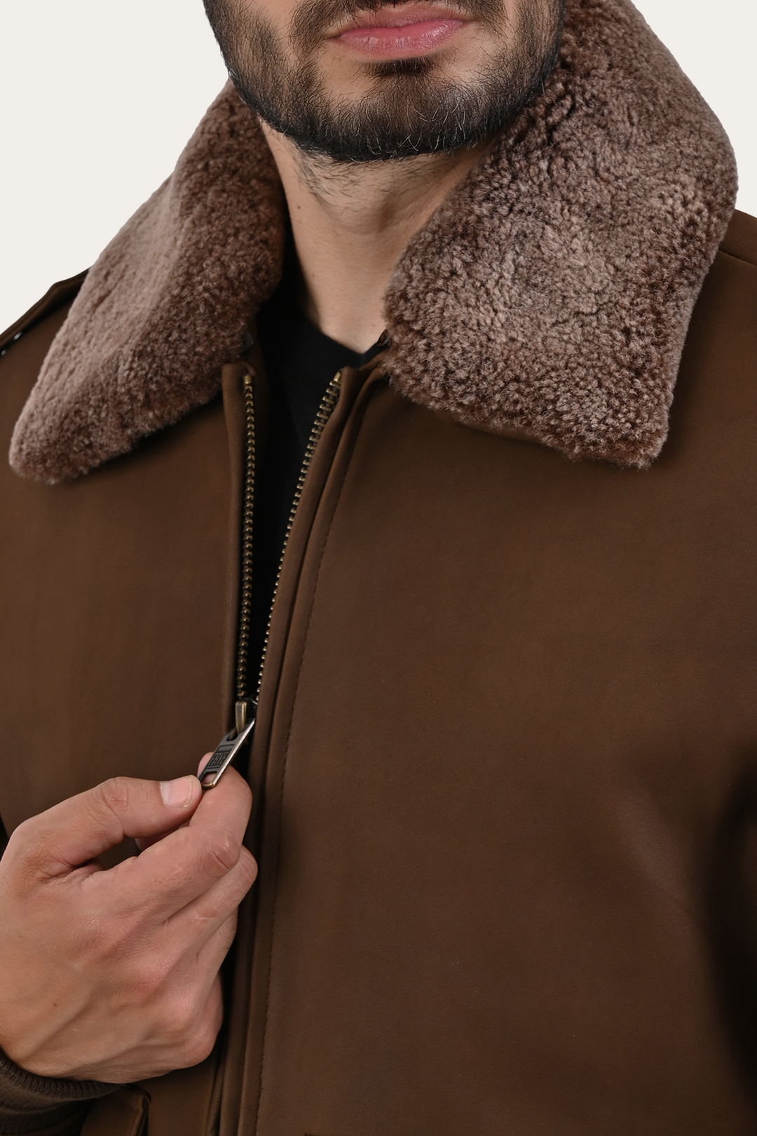 Brown Angus Jacket Brown - Frye