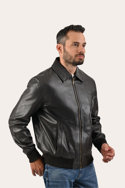 Men’s Dark Brown Dusty Trucker Leather Jacket Dark Brown - Frye
