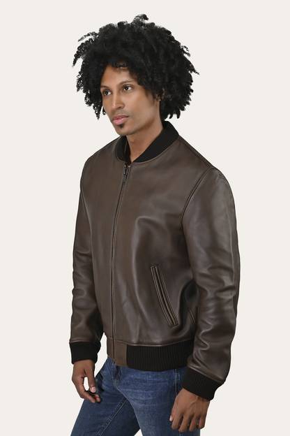Colt Bomber Jacket Moka Tobacco - Frye