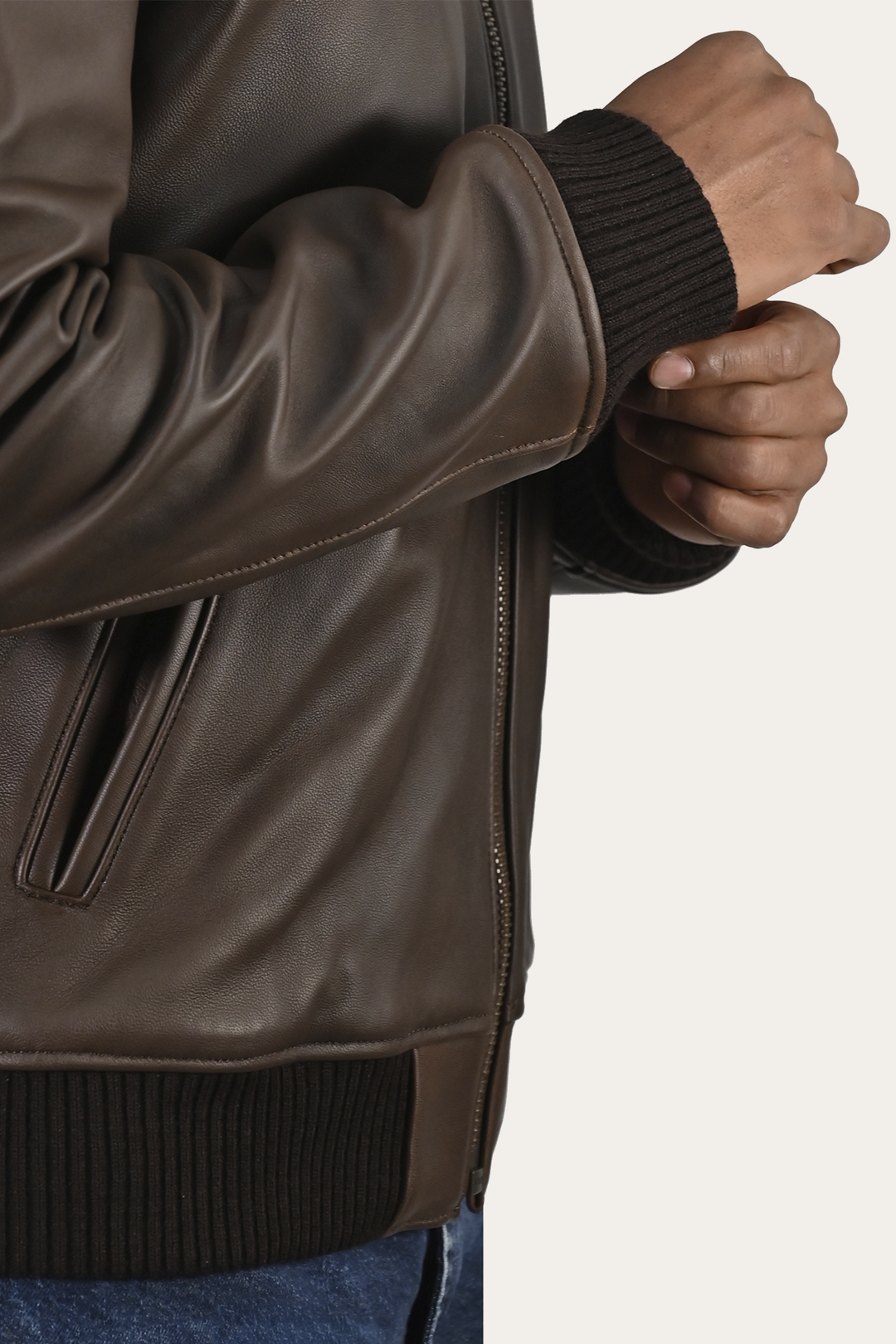 Colt Bomber Jacket Moka Tobacco - Frye