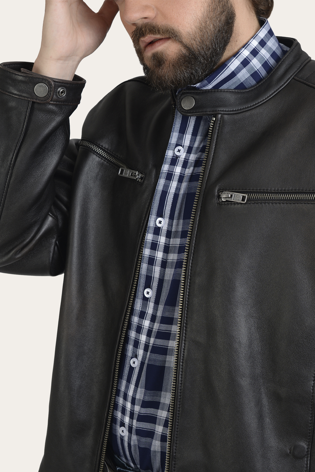 Rustler Racer Jacket Black - Frye
