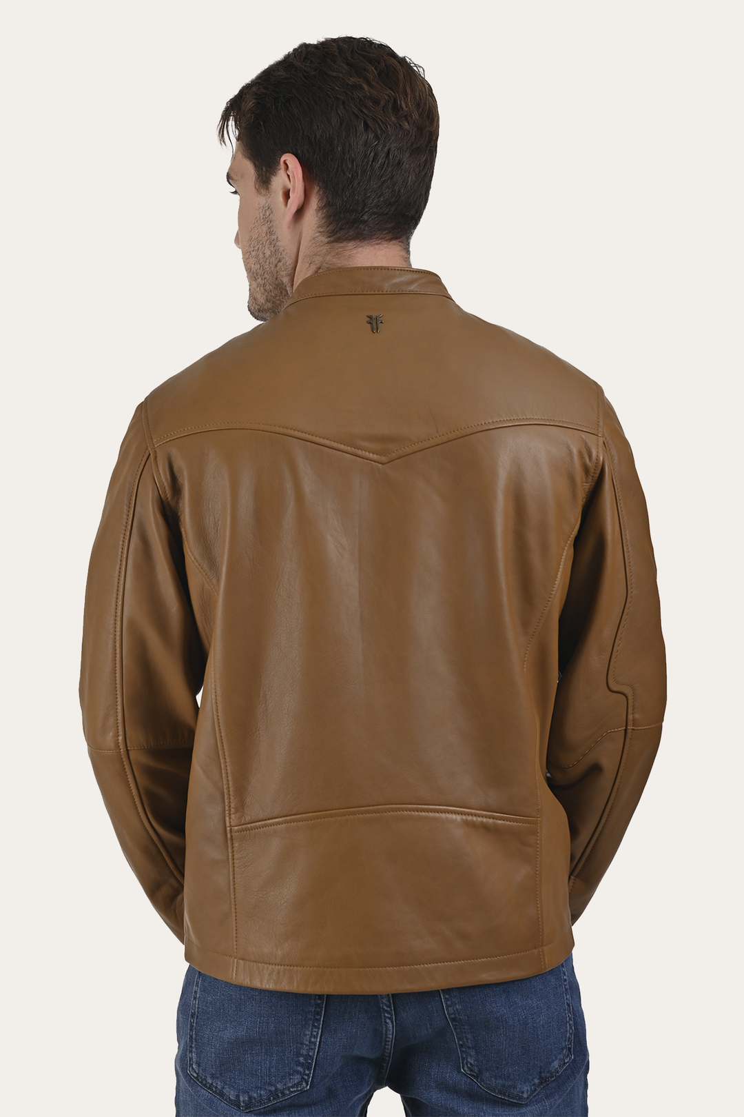 Wyoming Racing Jacket Middle Brown - Frye