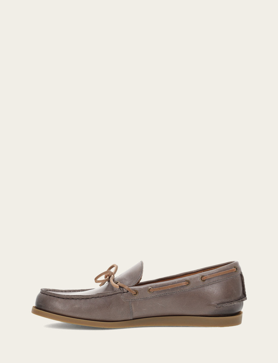 Men's Steel Mason One Eye Tie Loafers Steel - Frye