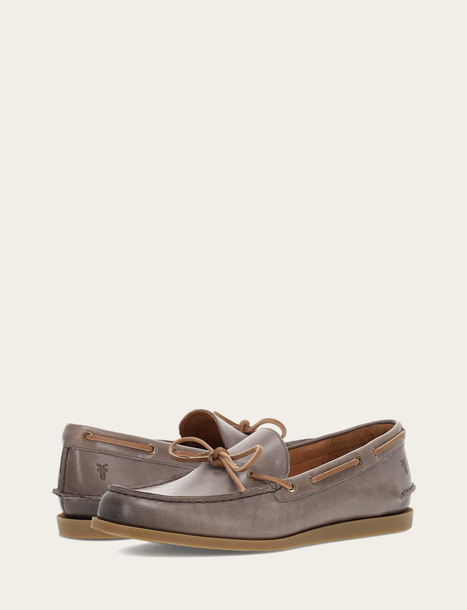 Men's Steel Mason One Eye Tie Loafers Steel - Frye
