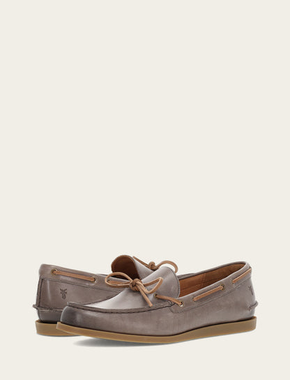 Men's Steel Mason One Eye Tie Loafers Steel - Frye
