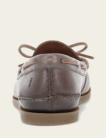 Men's Steel Mason One Eye Tie Loafers Steel - Frye