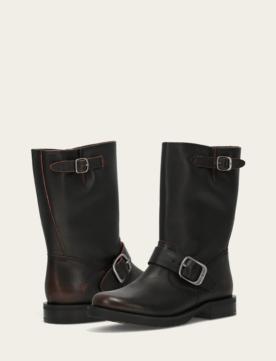 Antique Brown Veronica Flex Short Boot Antique Brown - Frye