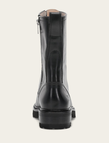 Women's Black Olivia Combat Boots Black - Frye