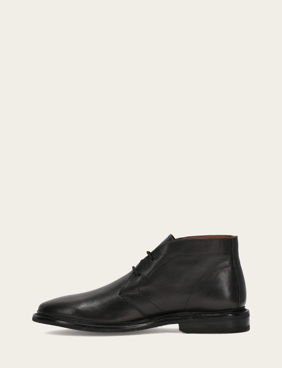 Men's Black Paul Chukka Boot Black - Frye