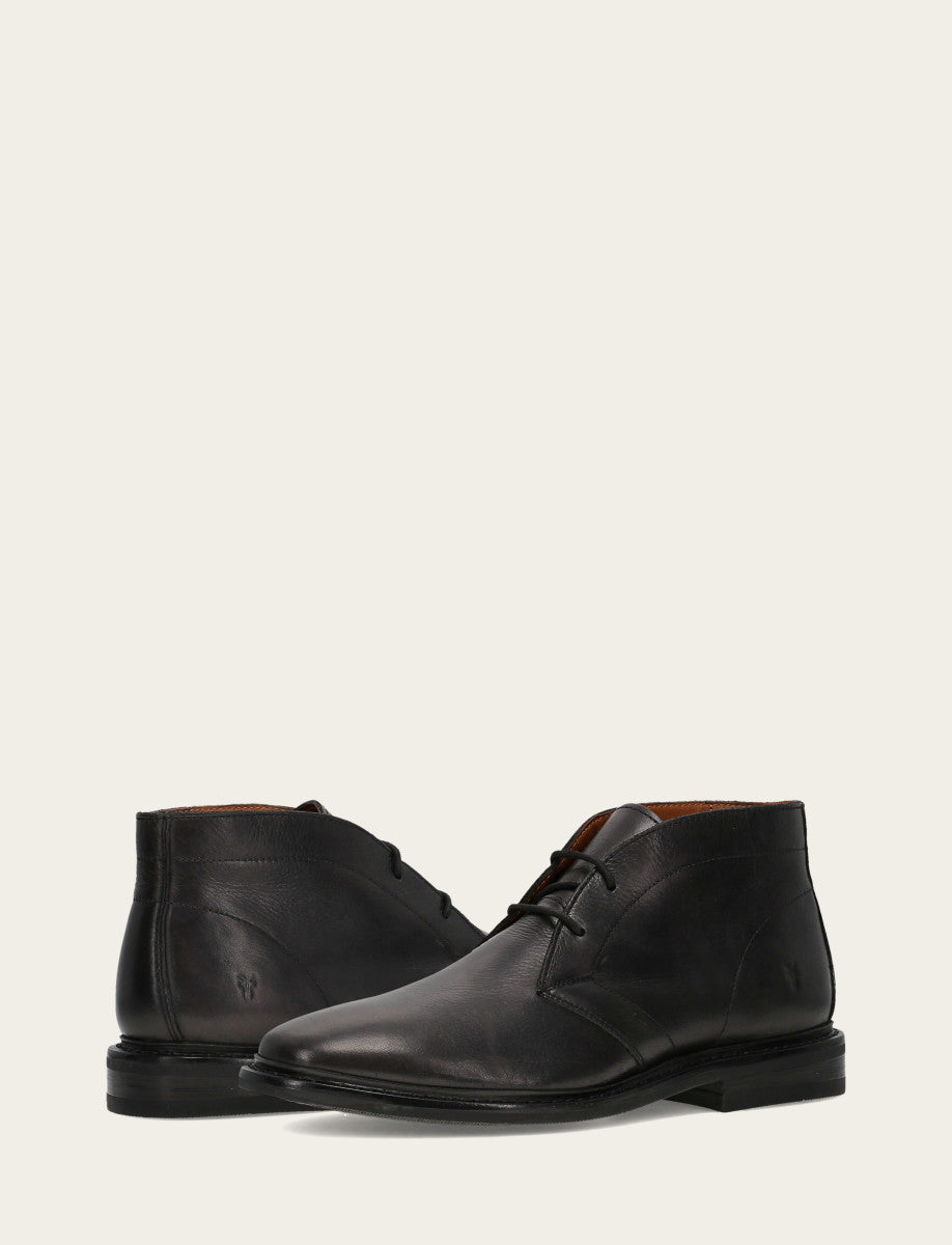 Men's Black Paul Chukka Boot Black - Frye